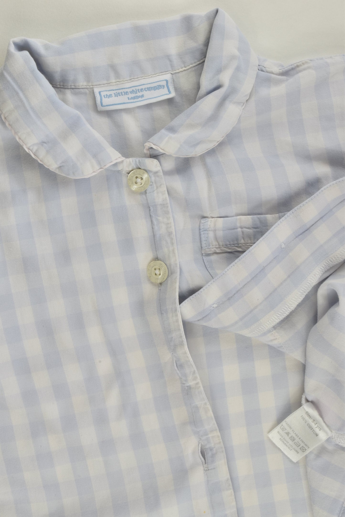 The Little White Company London Size 3-4 Short Pyjamas