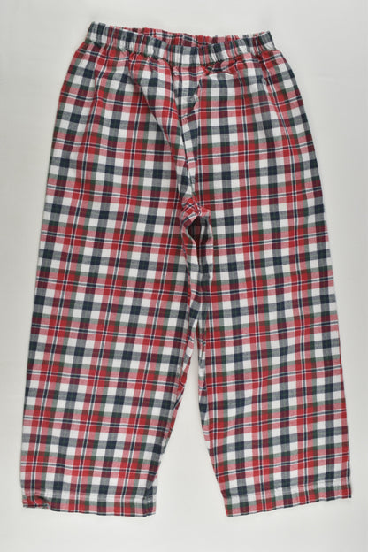 The Little White Company London Size 4-5 Checked Pyjamas