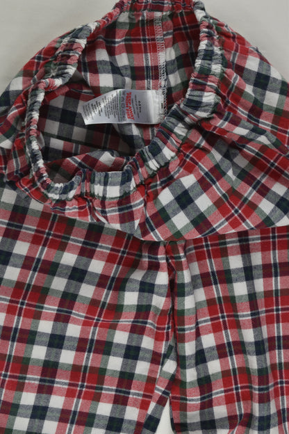 The Little White Company London Size 4-5 Checked Pyjamas