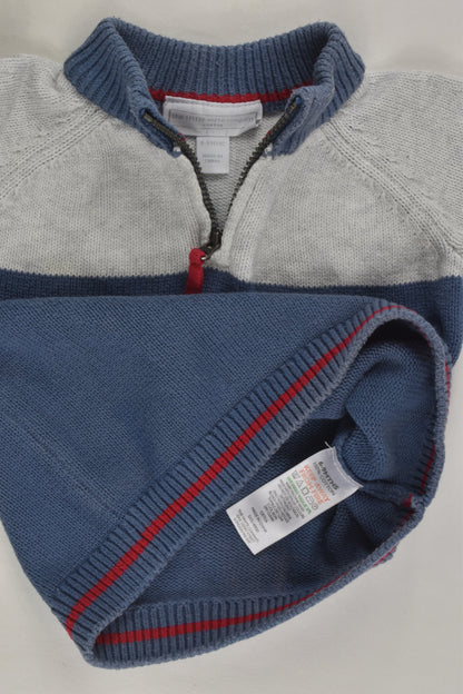 The Little White Company Size 0 (6-9 months) Knit Jumper
