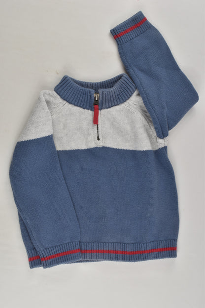 The Little White Company Size 0 (6-9 months) Knit Jumper