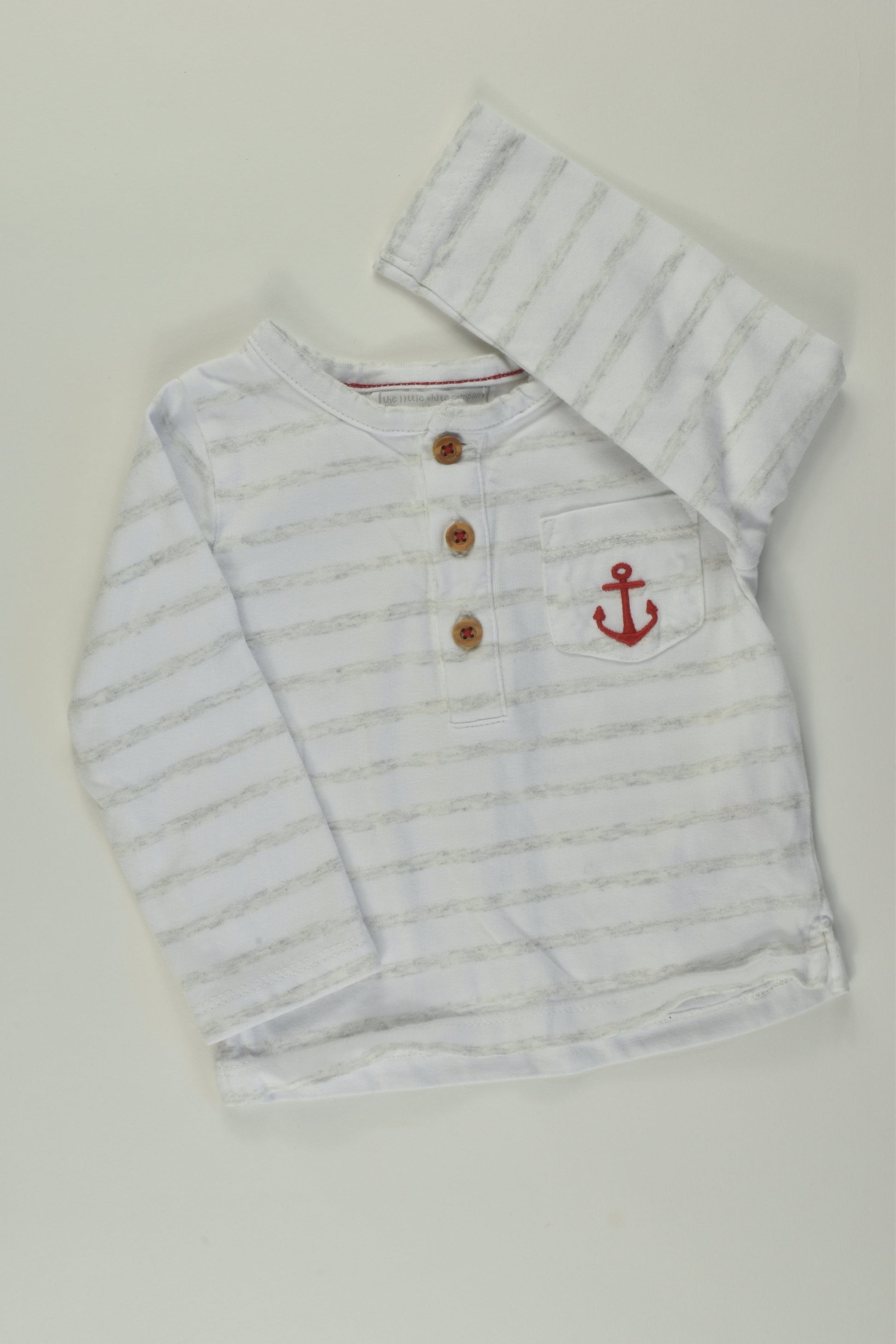 The Little White Company Size 00 Nautical Top