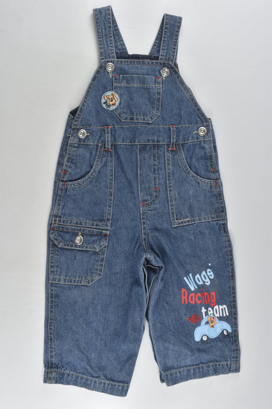 The Wiggles Size 0 Denim Overalls