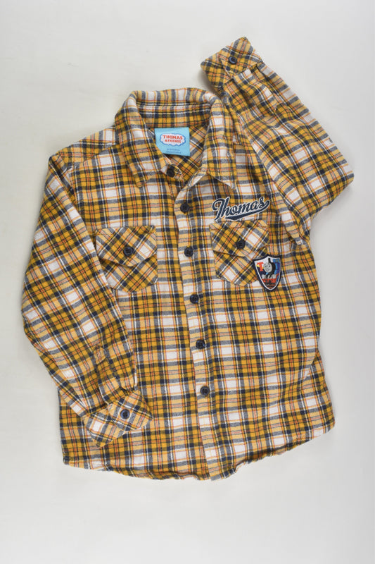 Thomas & Friends Size 4 Flannelette Shirt