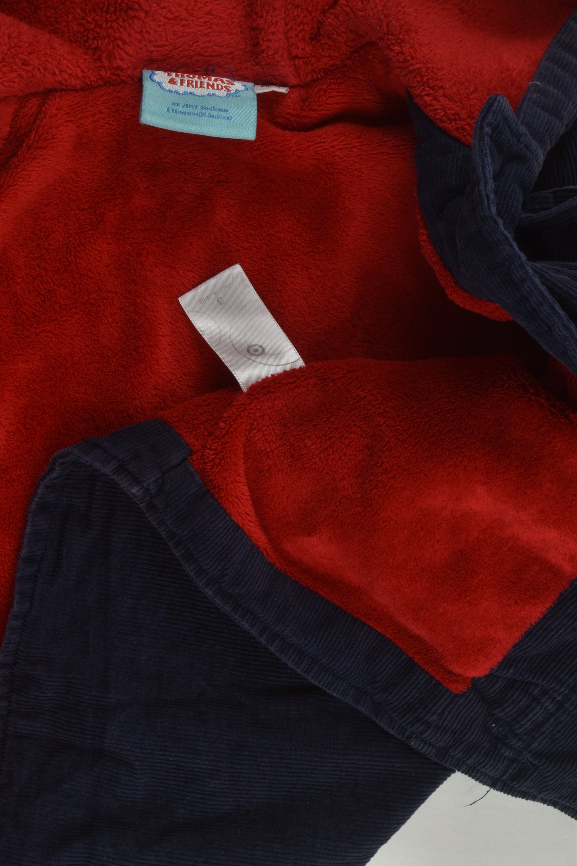 Thomas The Tank Engine Size 3 Cord Jacket with Warm Lining