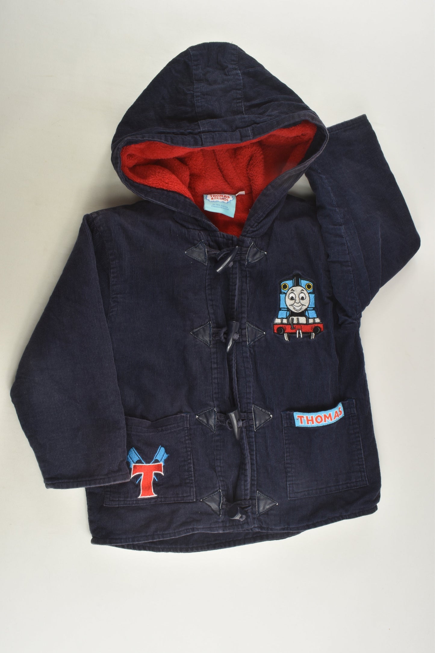 Thomas The Tank Engine Size 3 Cord Jacket with Warm Lining