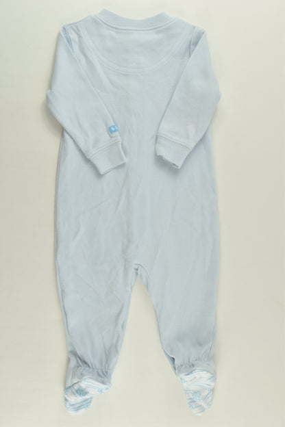 Three Little Sheep Size 00 Under the Sea Footed Romper