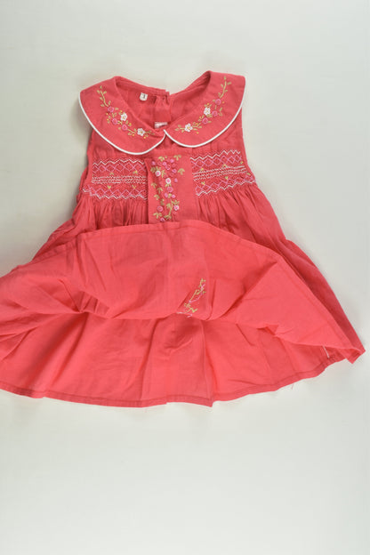 Thu Huong Size 1 Handmade Smocked Dress