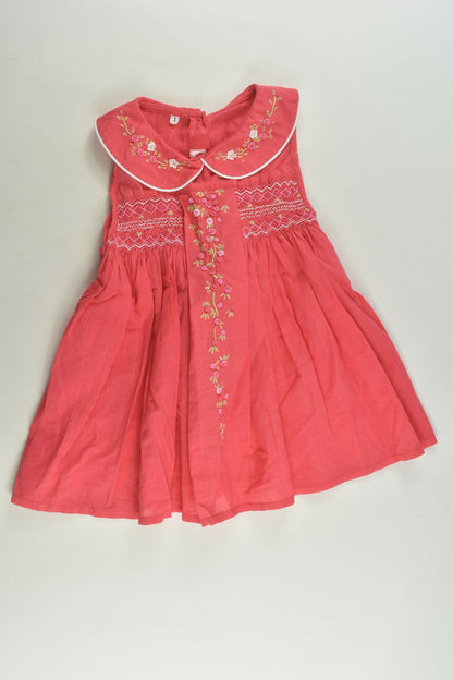 Thu Huong Size 1 Handmade Smocked Dress