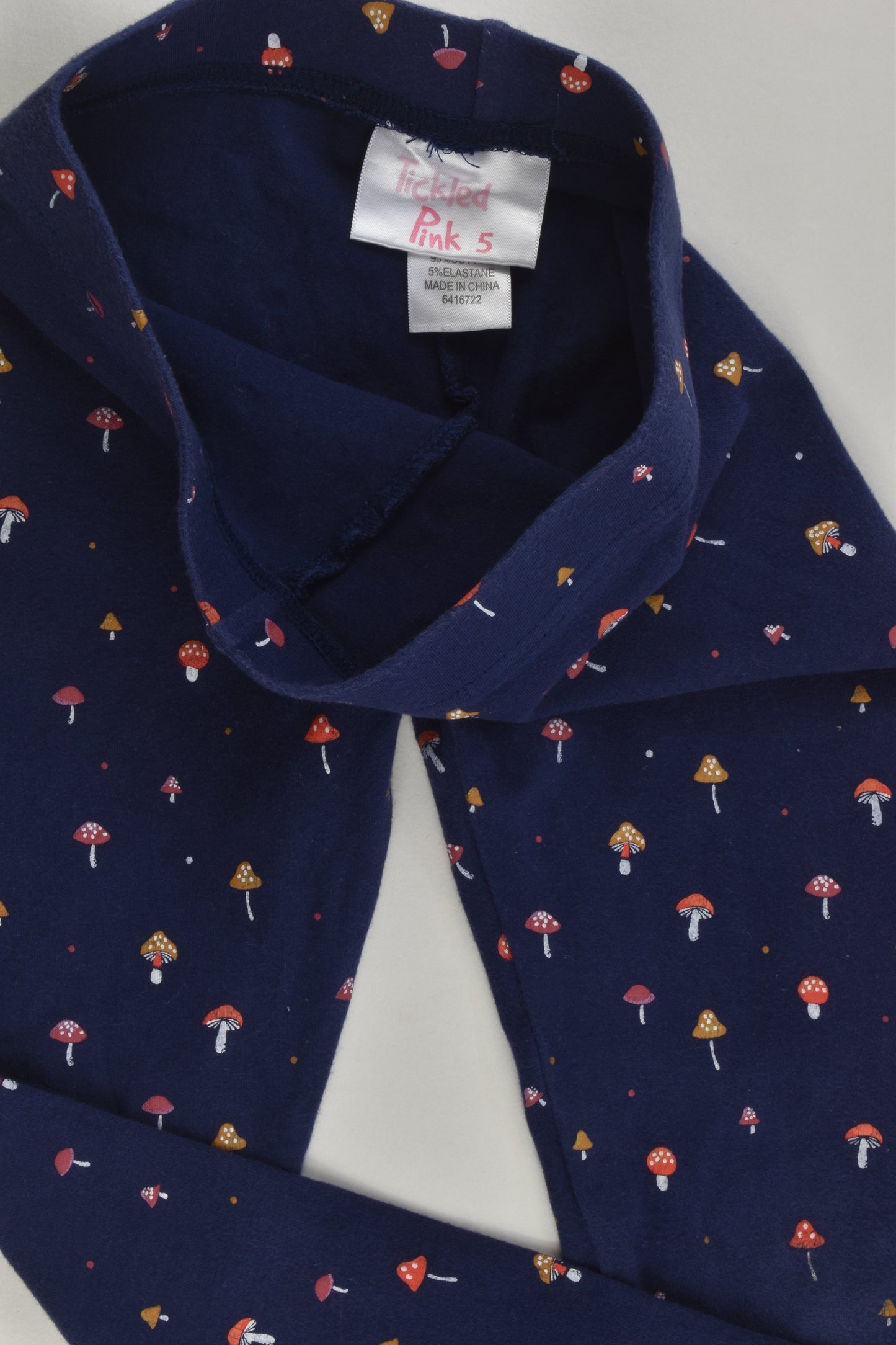 Tickled Pink Size 5 Mushroom Leggings