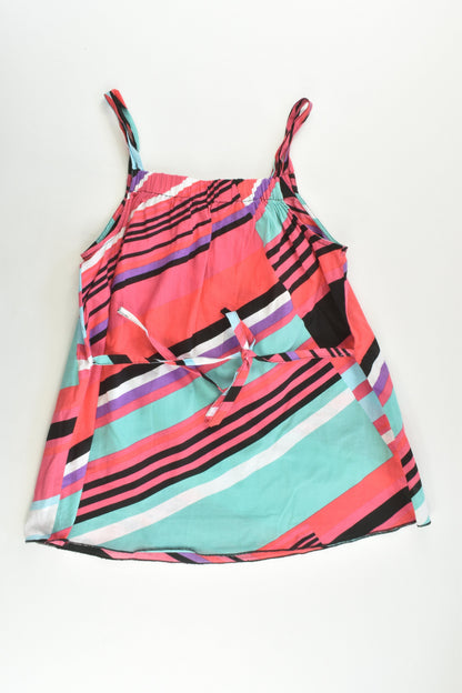 Tilii Size 10 Striped Blouse