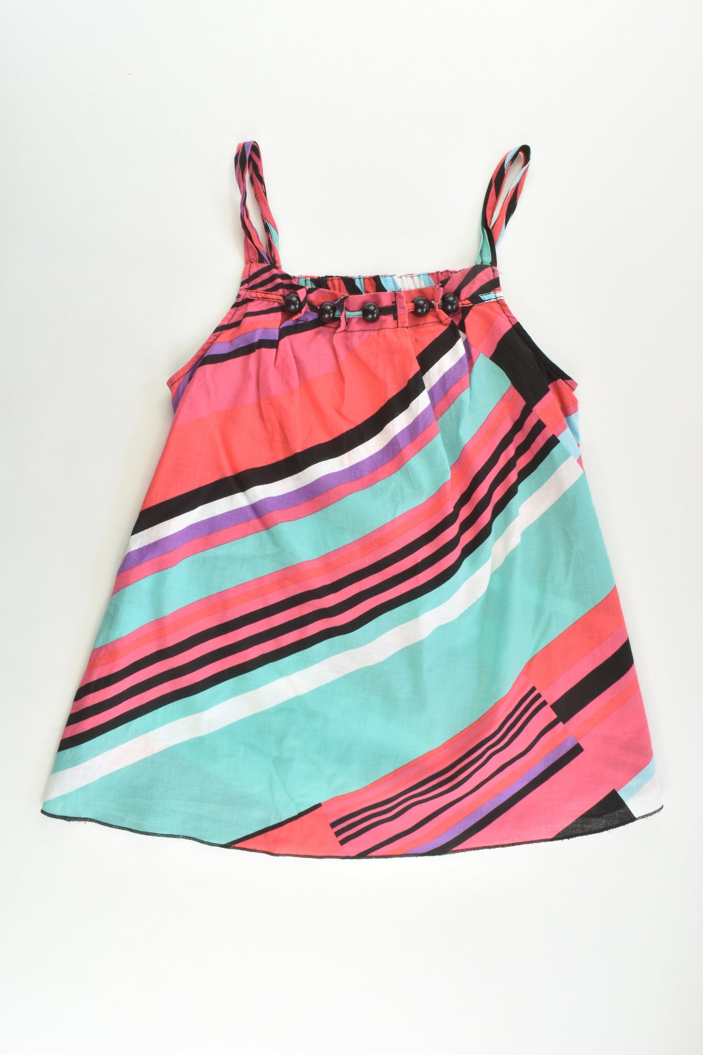 Tilii Size 10 Striped Blouse