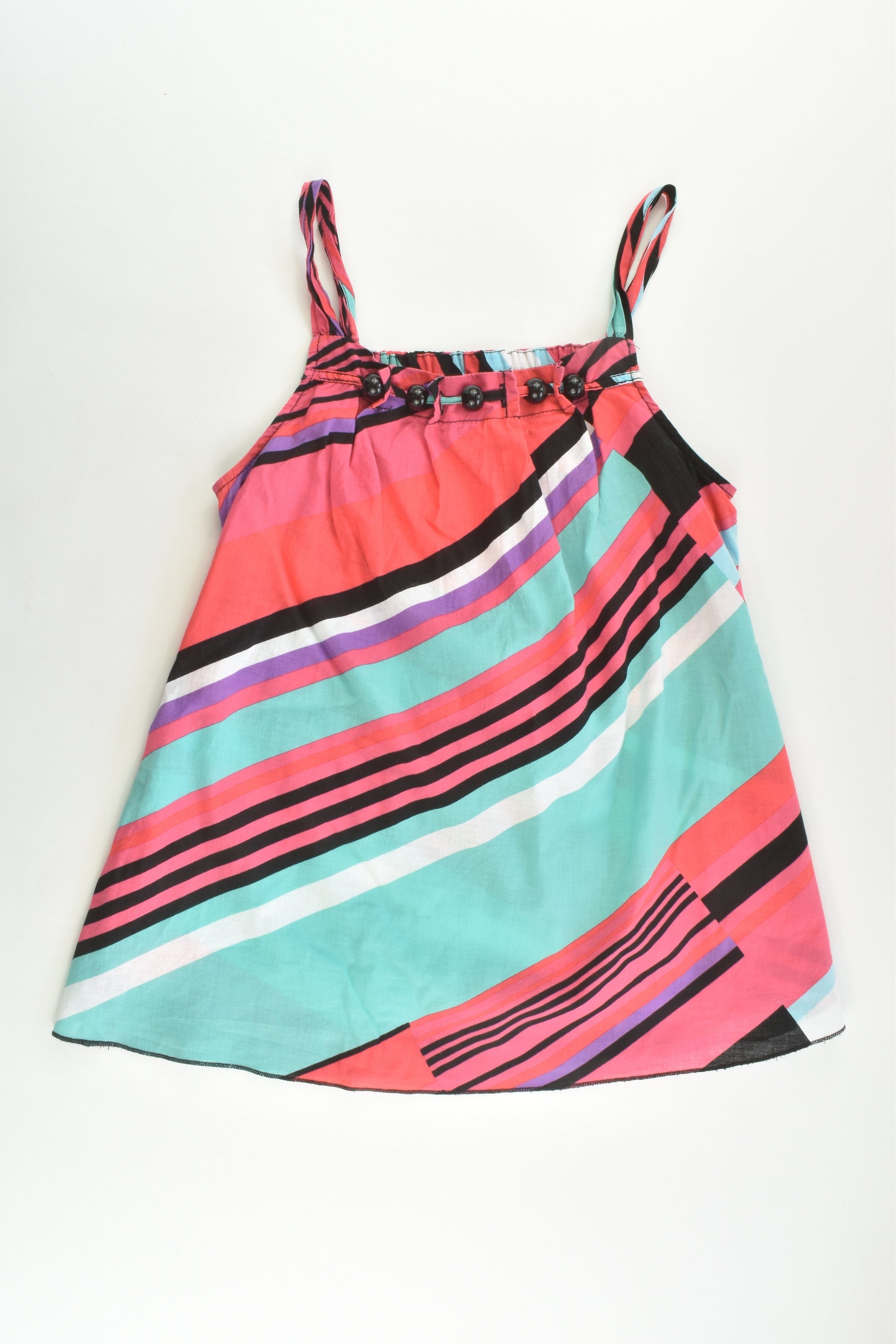 Tilii Size 10 Striped Blouse