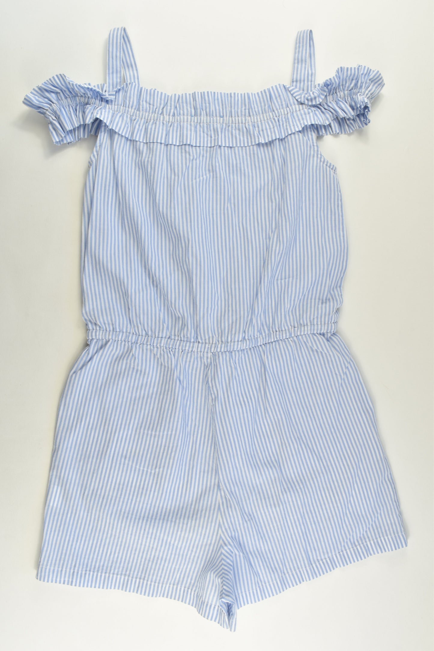 Tilii Size 12 Striped Short Playsuit