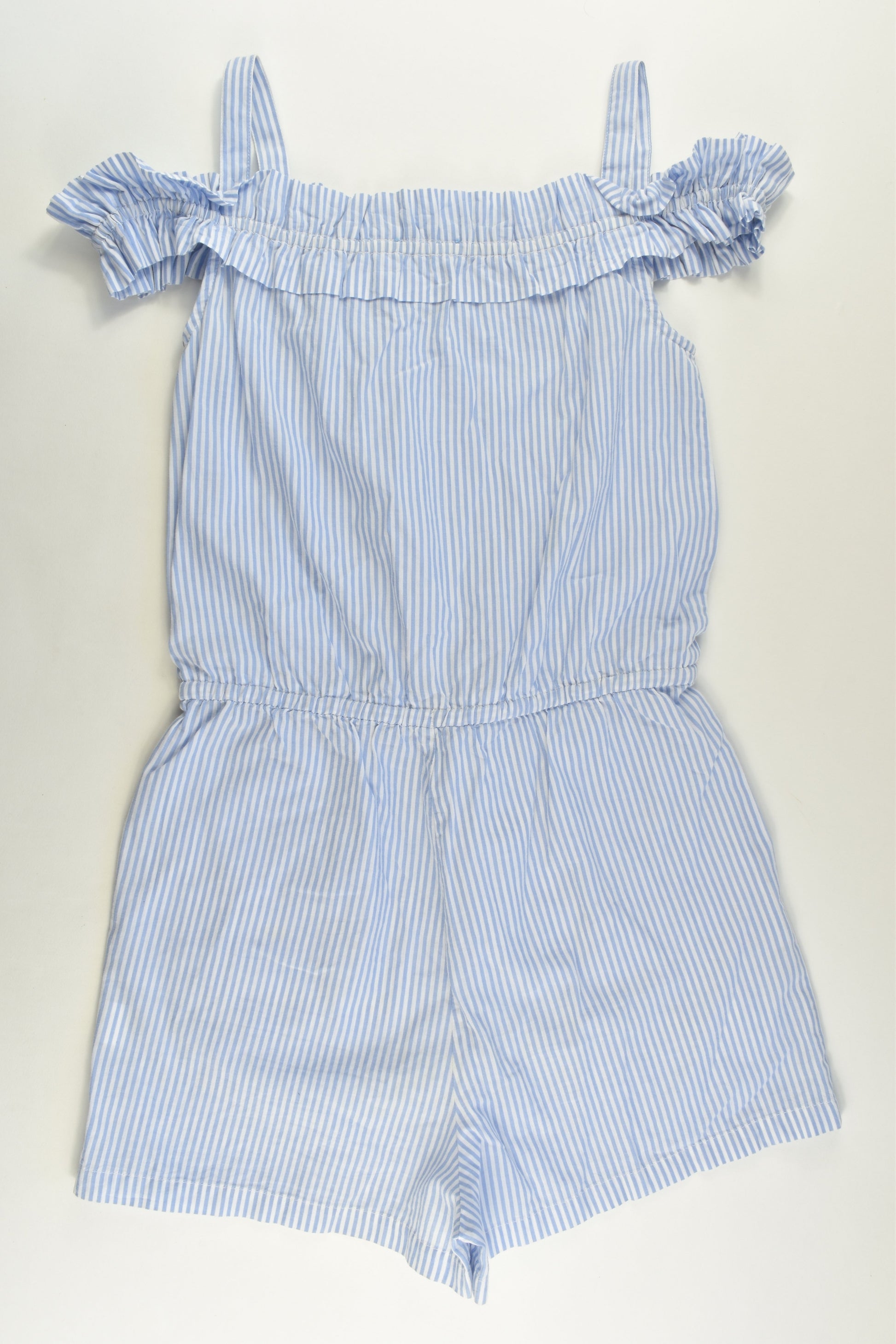 Tilii Size 12 Striped Short Playsuit