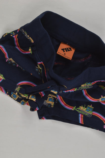 Tilt Size 0 Rainbows and Vehicles Shorts