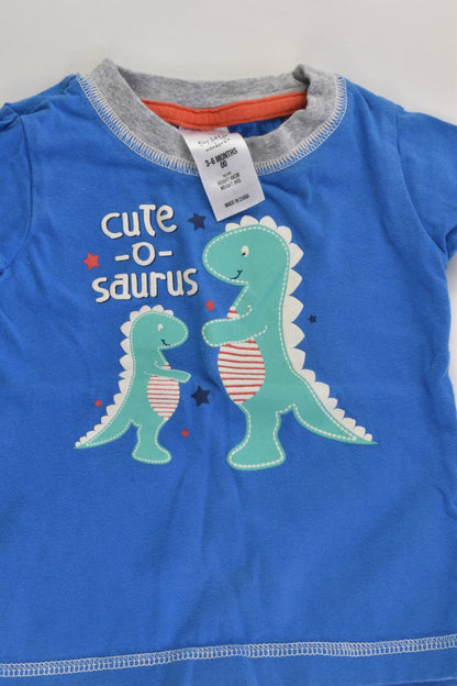 Tiny Little Wonders Size 00 (3-6 months) 'Cute-o-saurus' T-shirt