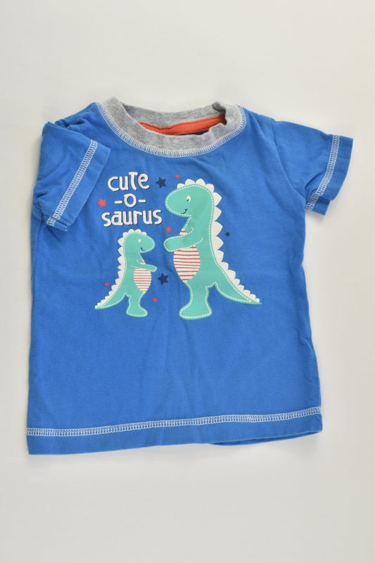Tiny Little Wonders Size 00 (3-6 months) 'Cute-o-saurus' T-shirt