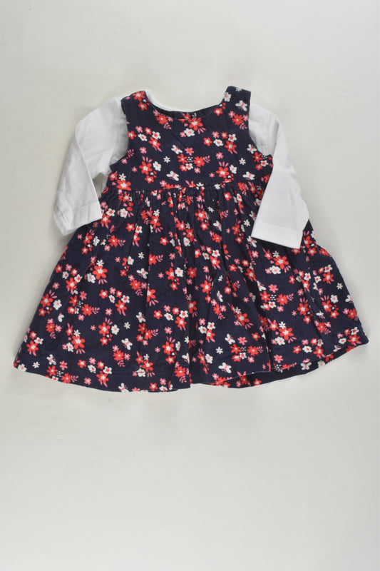 Tiny Little Wonders Size 000 Floral Cord Outfit