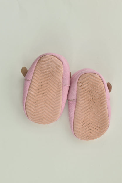 Tiny Posie Tots Size 3 Leather Soft Rubber Sole Shoes
