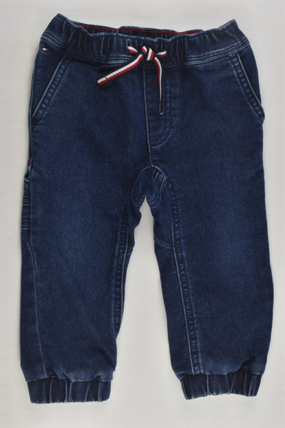 Tommy Hilfiger Size 1 (18 months) Stretchy Denim Pants