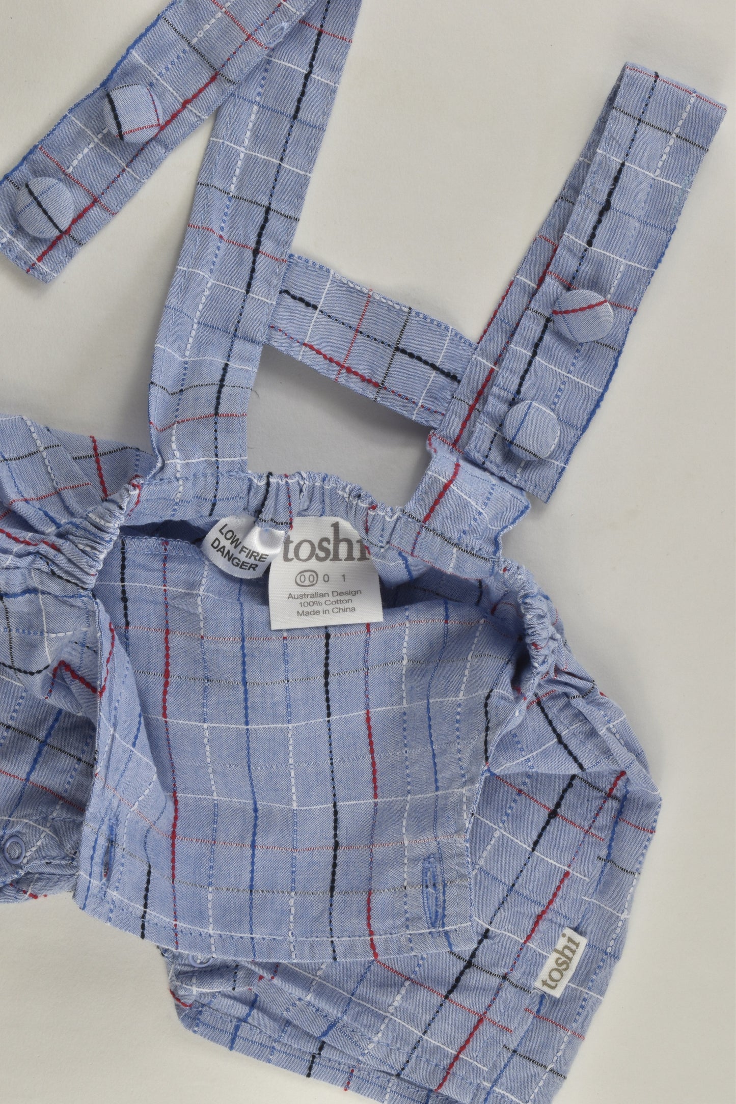 Toshi Size 00 Short Overalls
