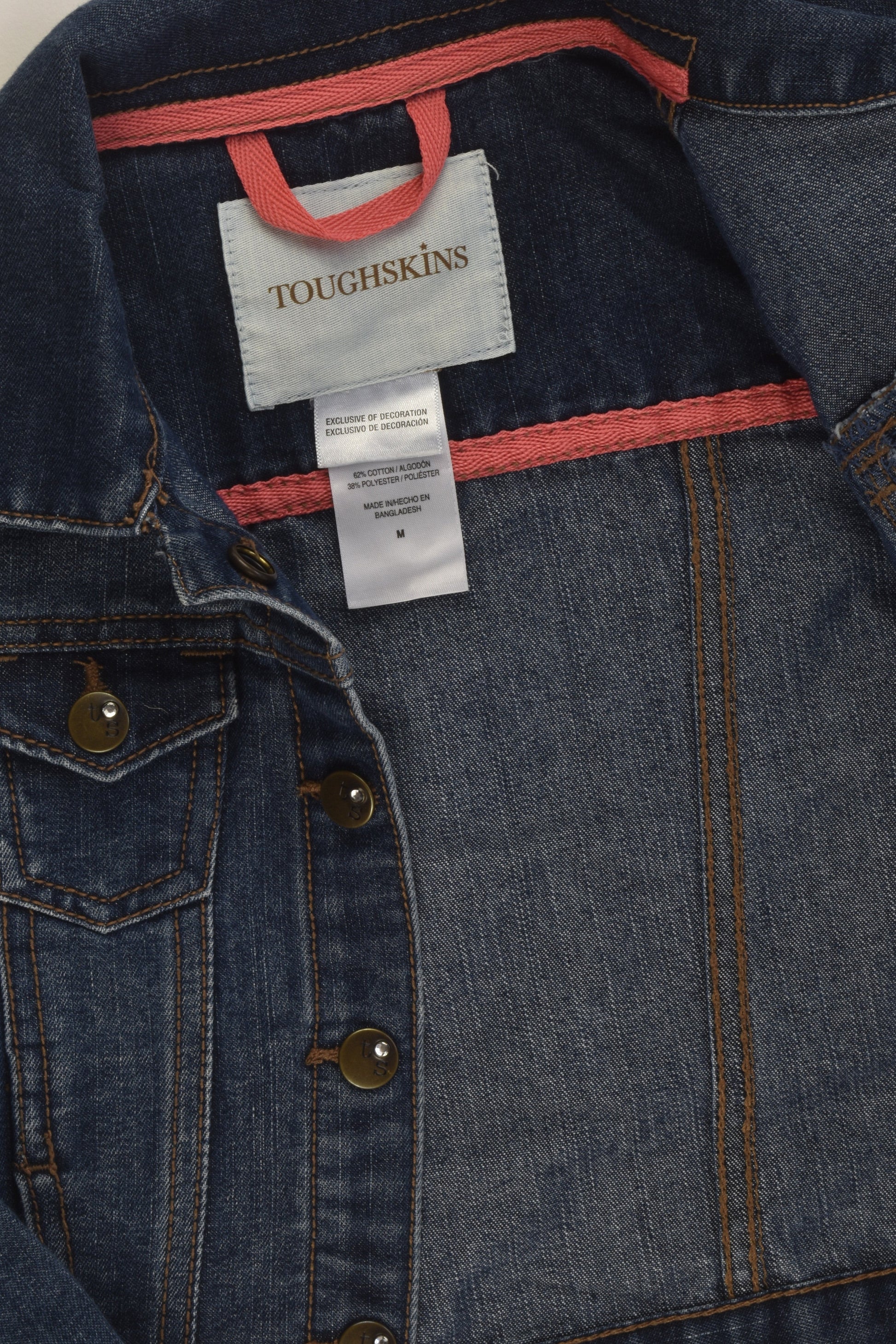 Toughskins Size approx 5-6 (M) Denim Jacket