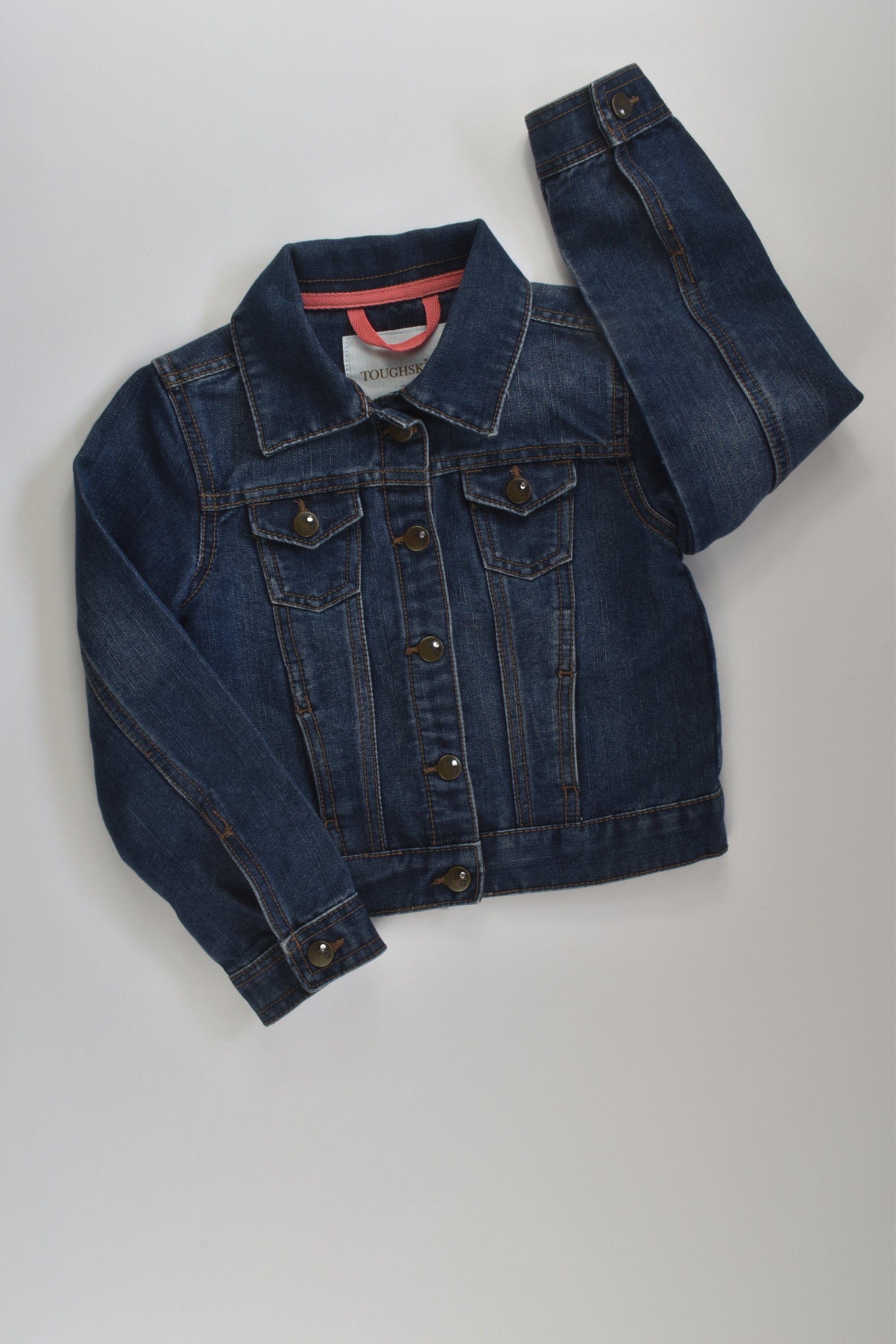 Toughskins Size approx 5-6 (M) Denim Jacket