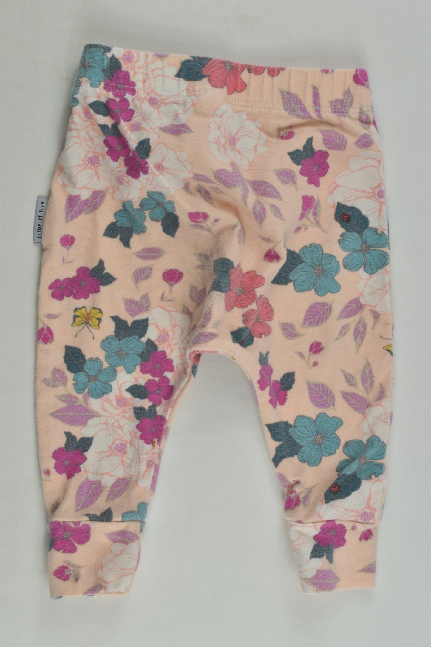 Tribe of Five Size 000 Floral Pants
