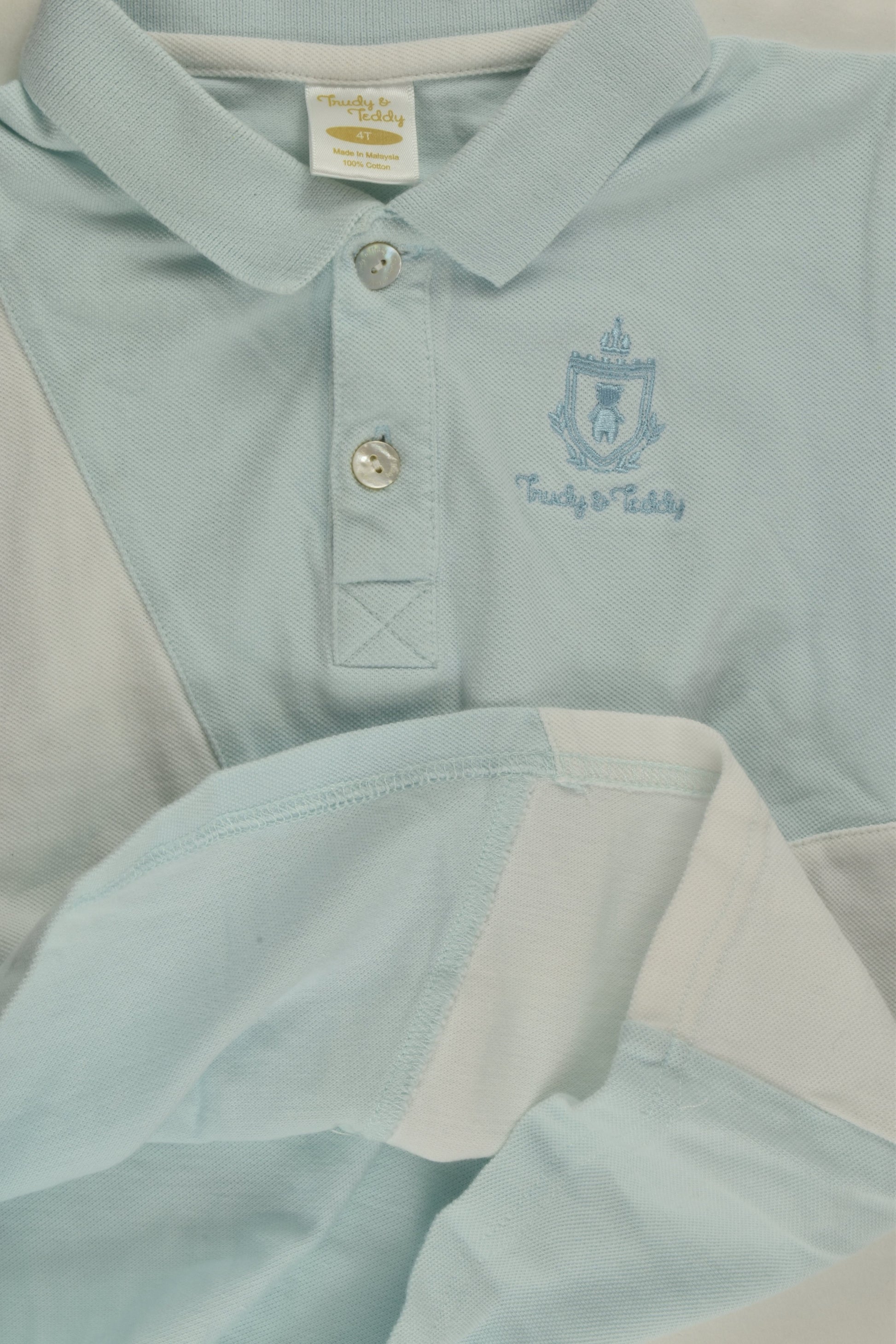 Trudy & Teddy Size 4 Polo Shirt
