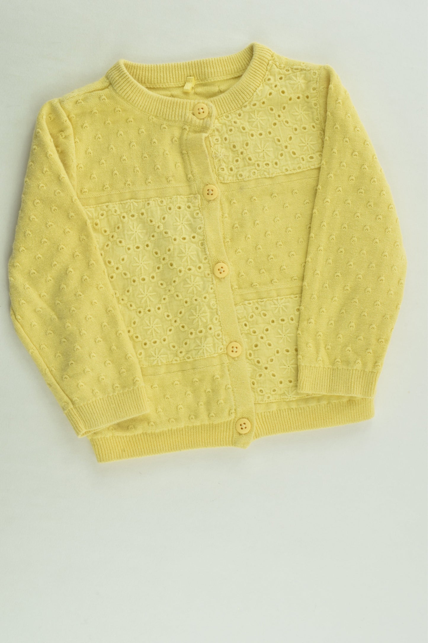 Tu Size 0 (6-9 months) Lace Detail Cardigan