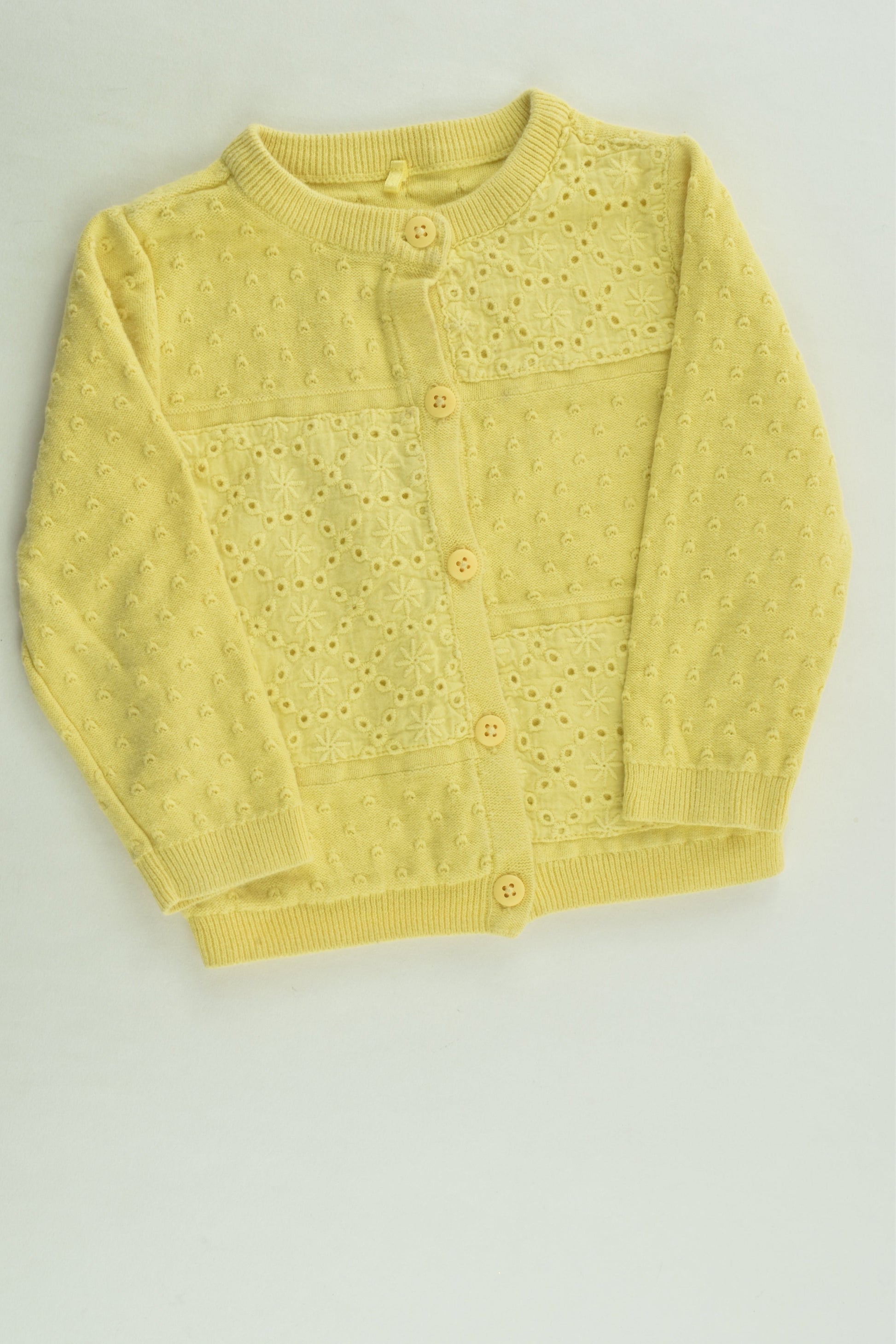 Tu Size 0 (6-9 months) Lace Detail Cardigan