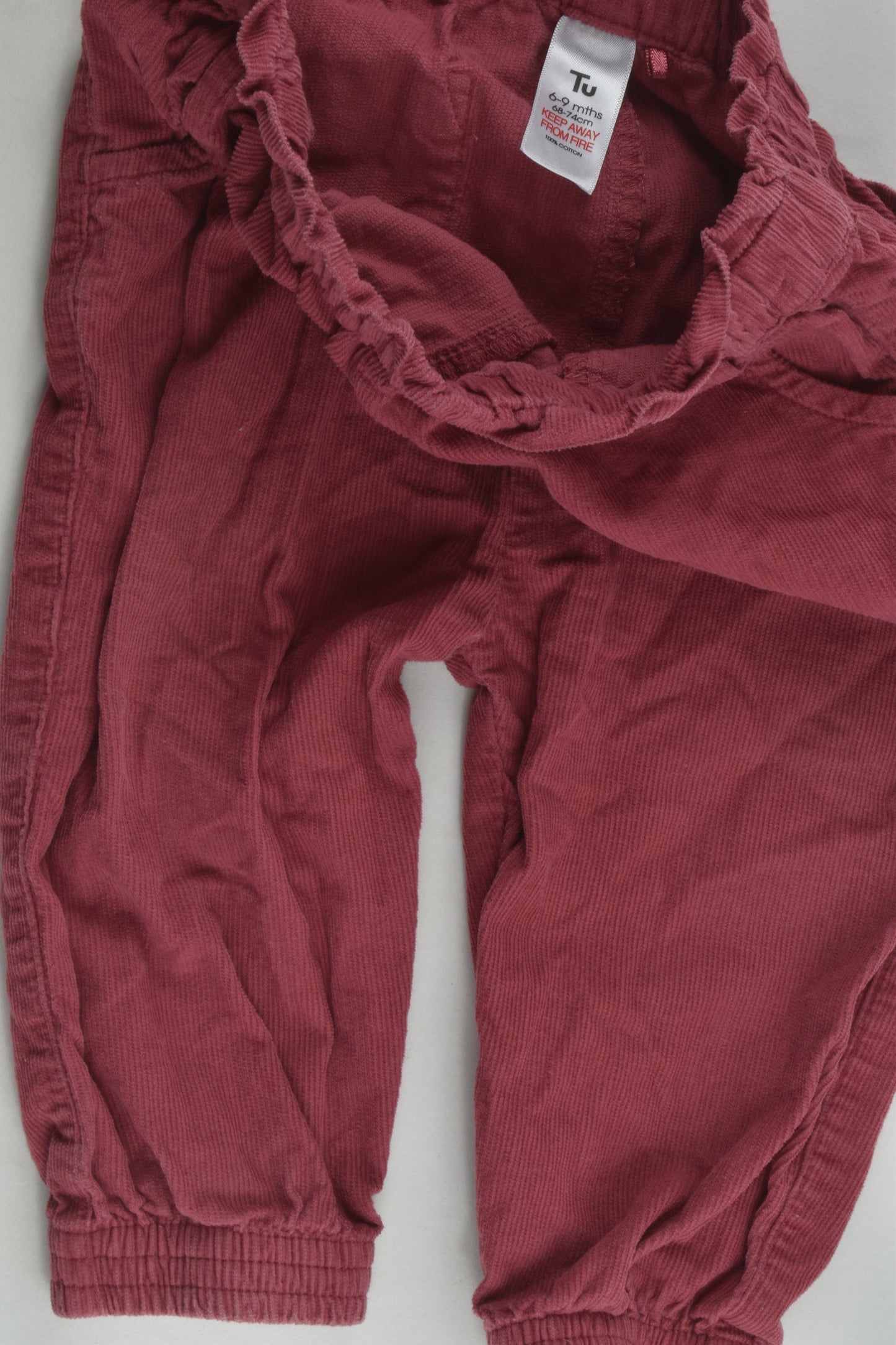 Tu Size 0 (6-9 months) Lightweight Cord Pants