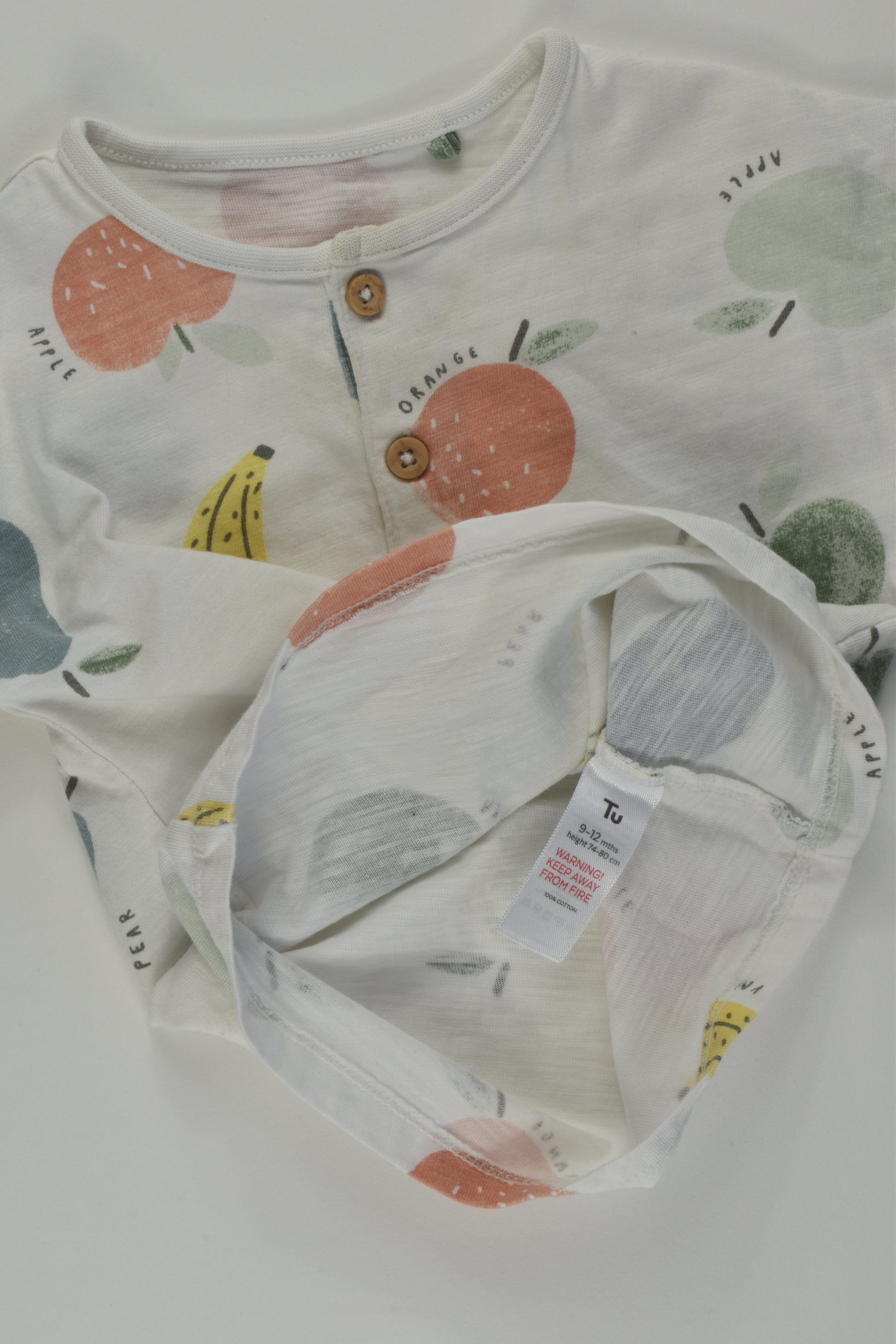 Tu Size 0 Fruit T-shirt