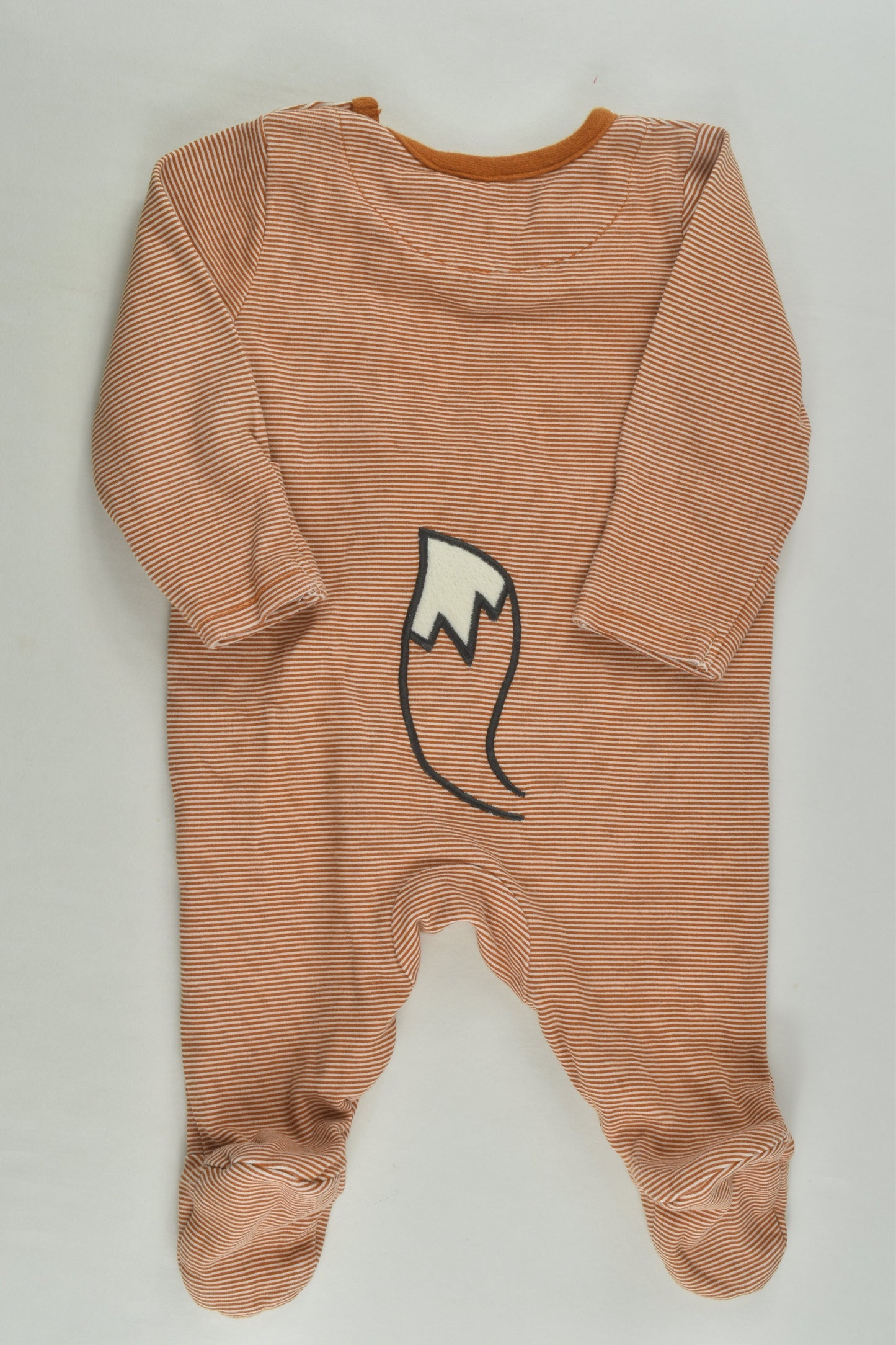 Tu Size 0000 (Up to 1 months) Footed Fox Romper