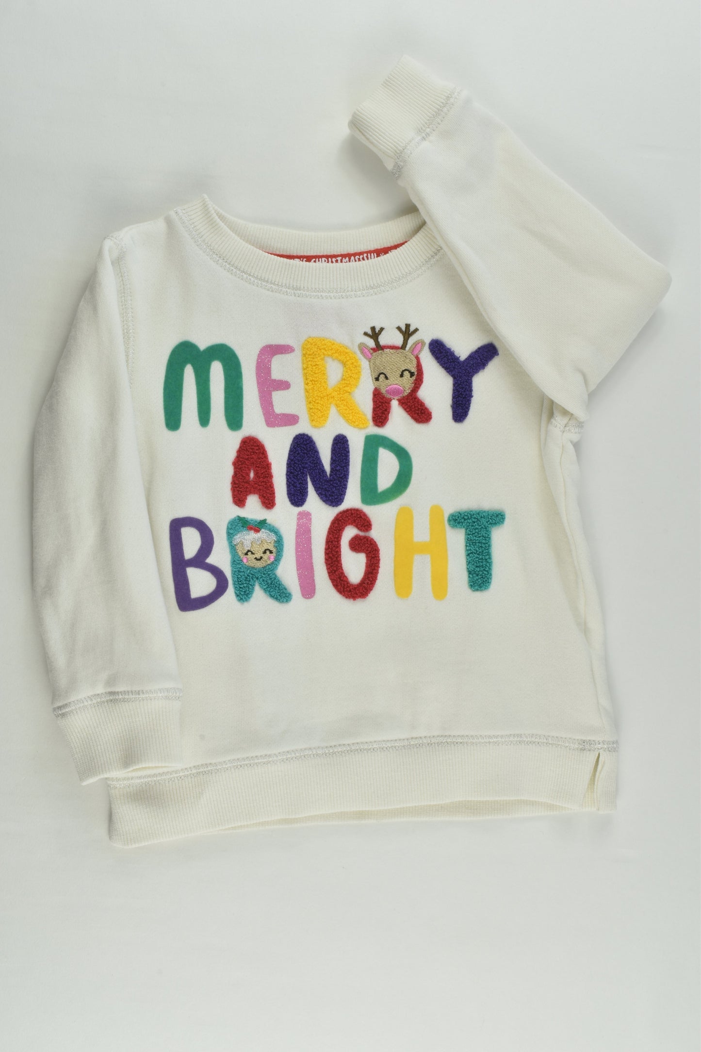 Tu Size 1 (80-86 cm) 'Merry and Bright' Sweater