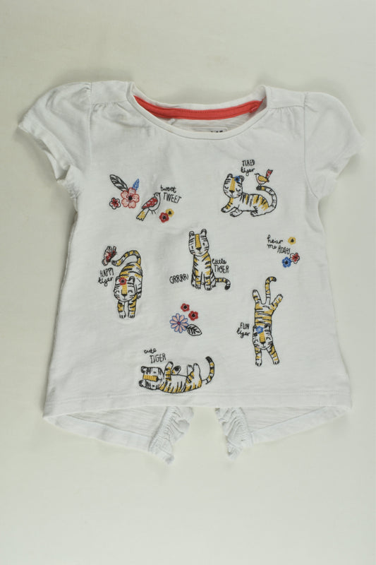 Tu Size 1 Tiger T-shirt