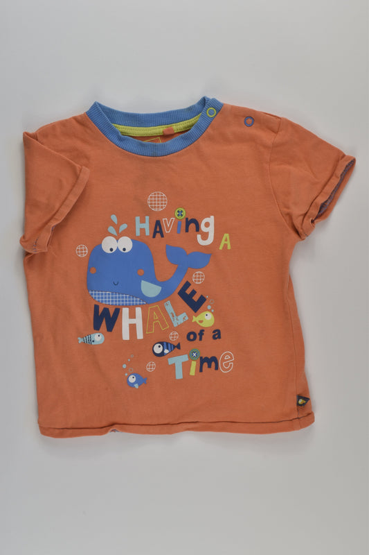Tu Size 1 Whale T-shirt