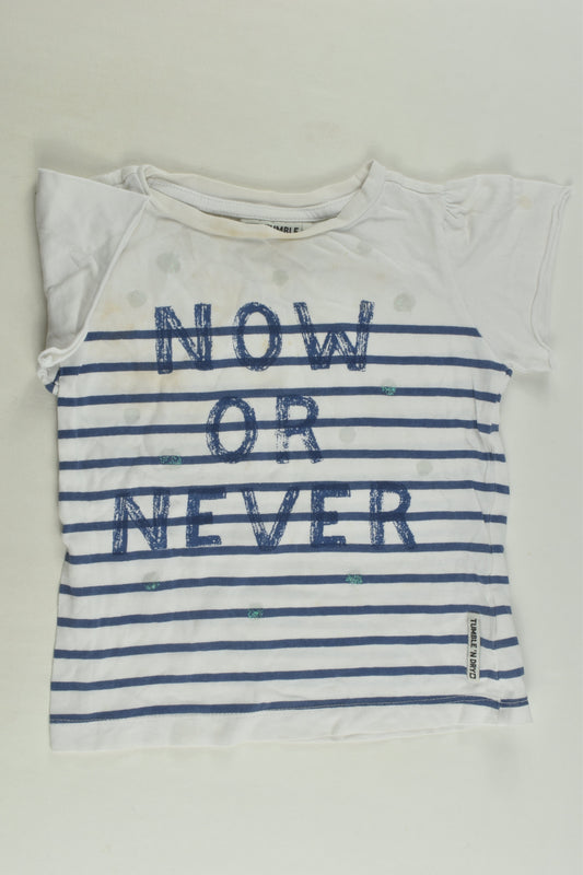 Tumble 'N Dry Size 2/3 T-shirt