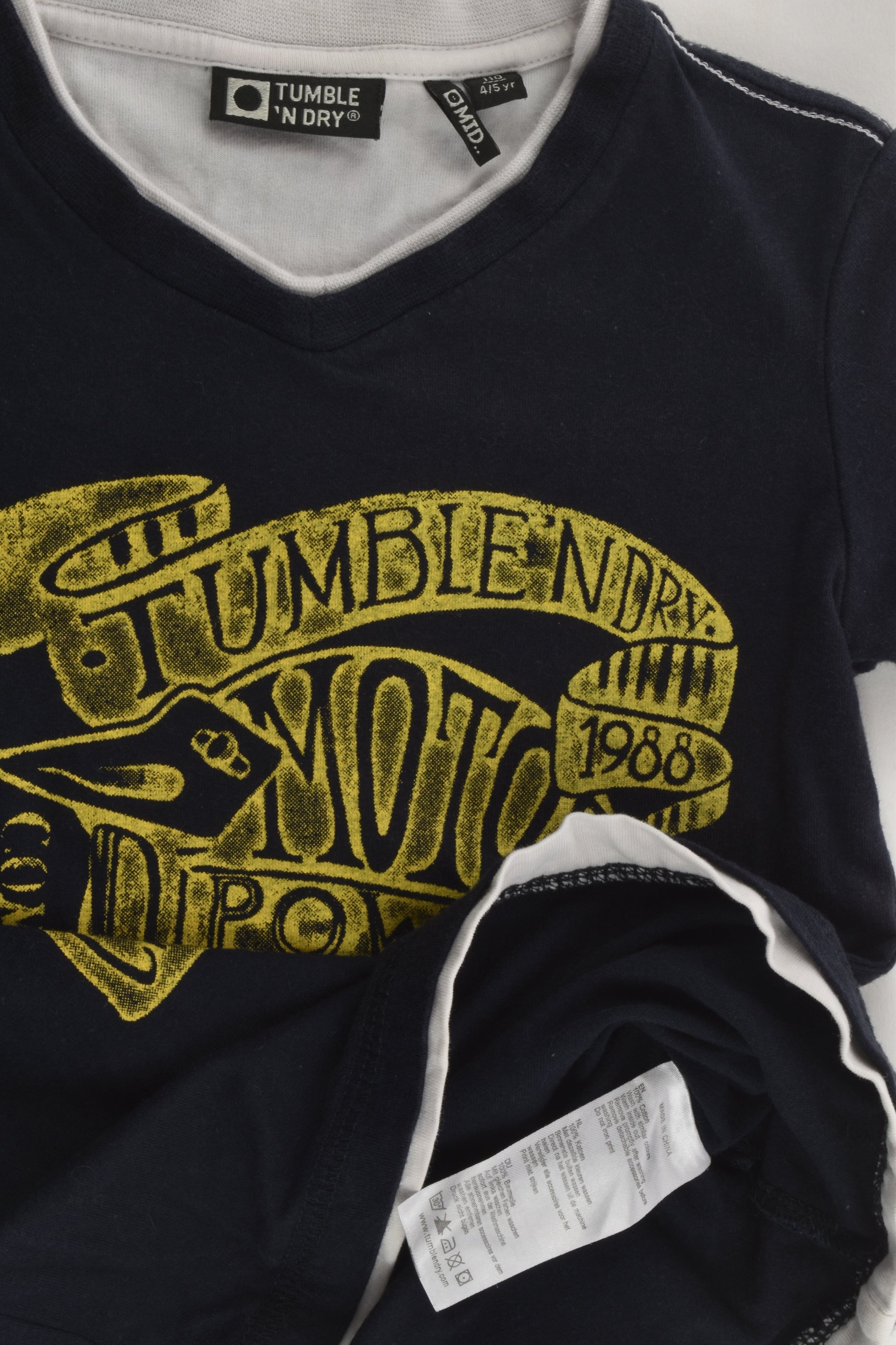 Tumble 'N Dry Size 4/5 T-shirt
