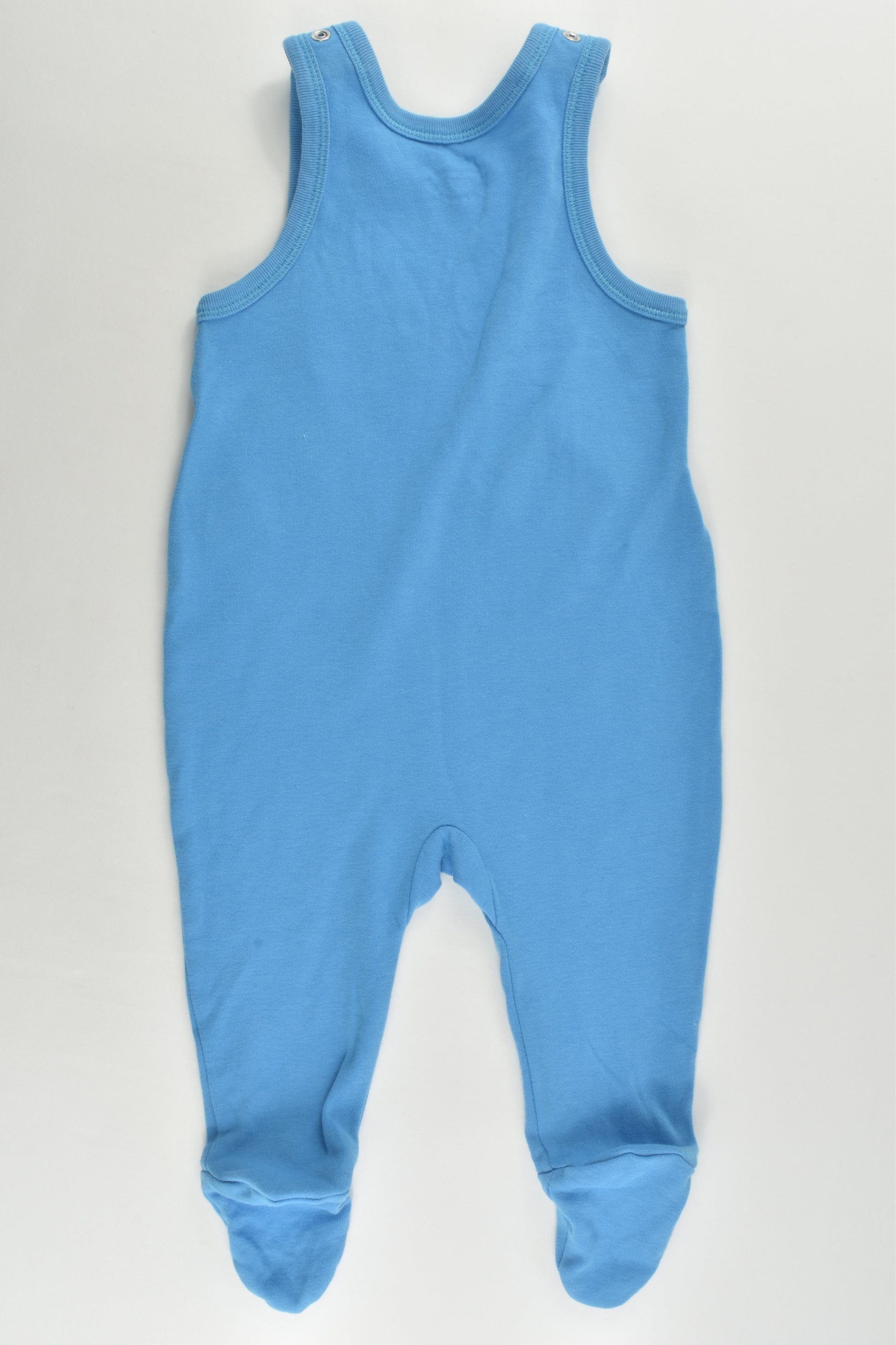 Tutta (Finland) Size 000 (62 cm) Mouse Footed Cotton Overalls