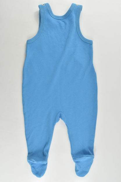 Tutta (Finland) Size 000 (62 cm) Mouse Footed Cotton Overalls