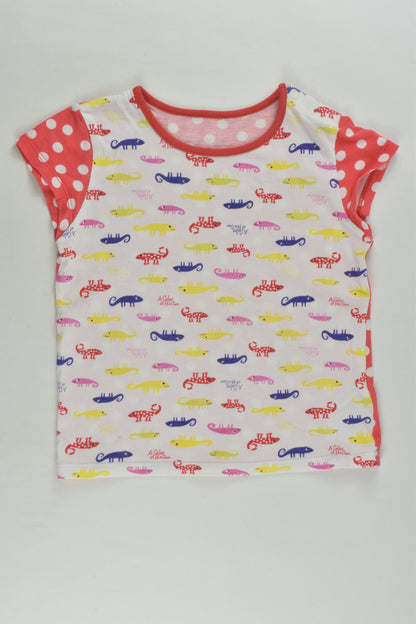 Uniqlo Size 1-2 (90 cm) Chameleons and Dots T-shirt