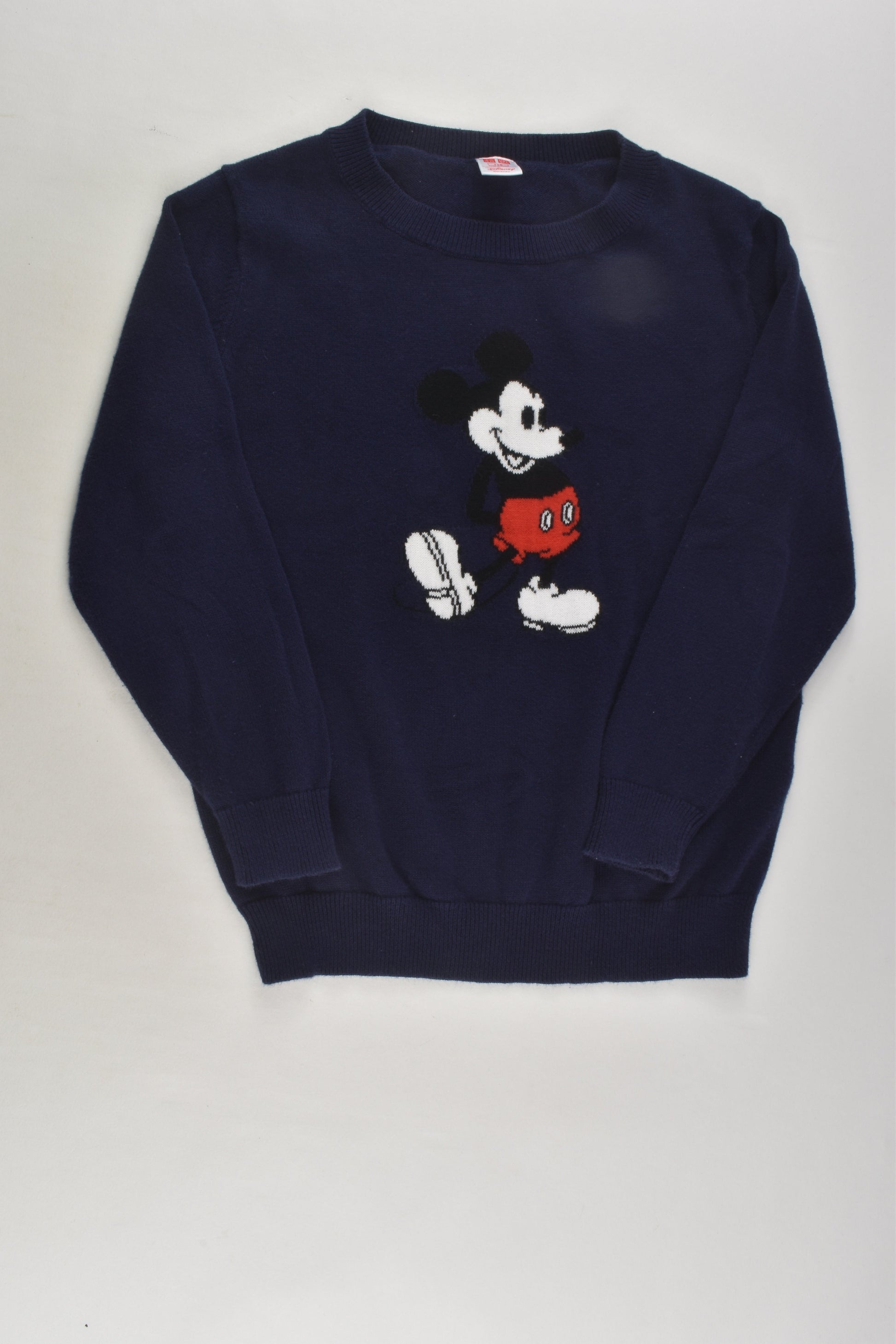 Uniqlo Size 5 (110 cm) Mickey Mouse Knit Jumper
