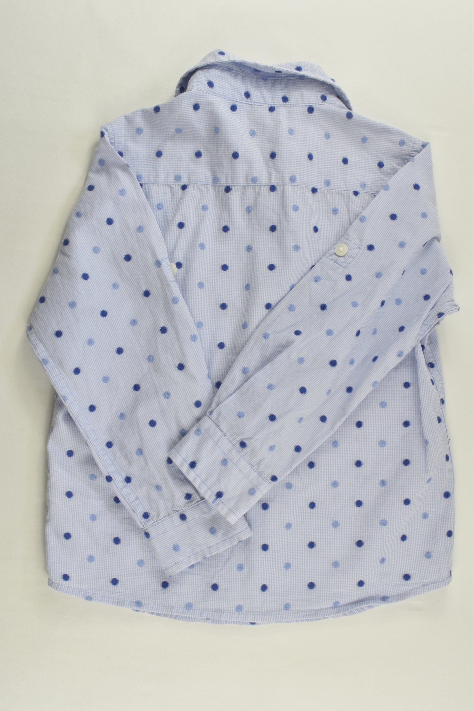 United Colors Of Benetton Size 4 Dots Shirt