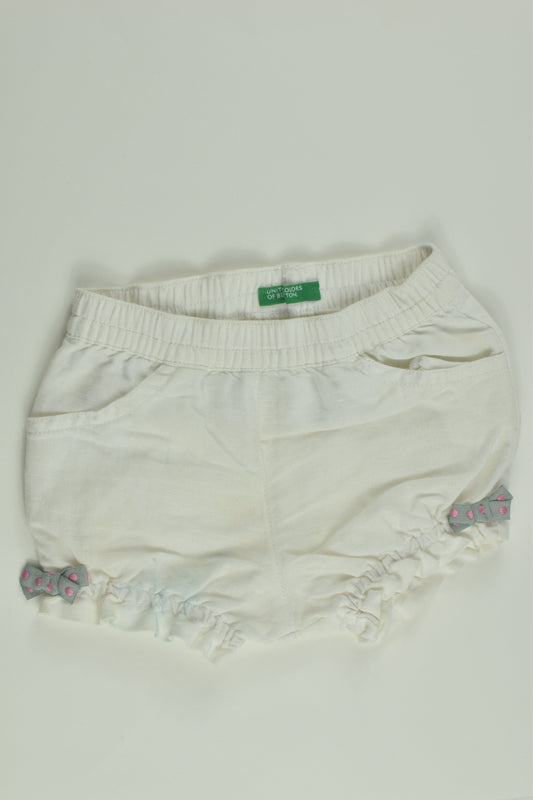 United Colors of Benetton Size 000 (56 cm) Shorts
