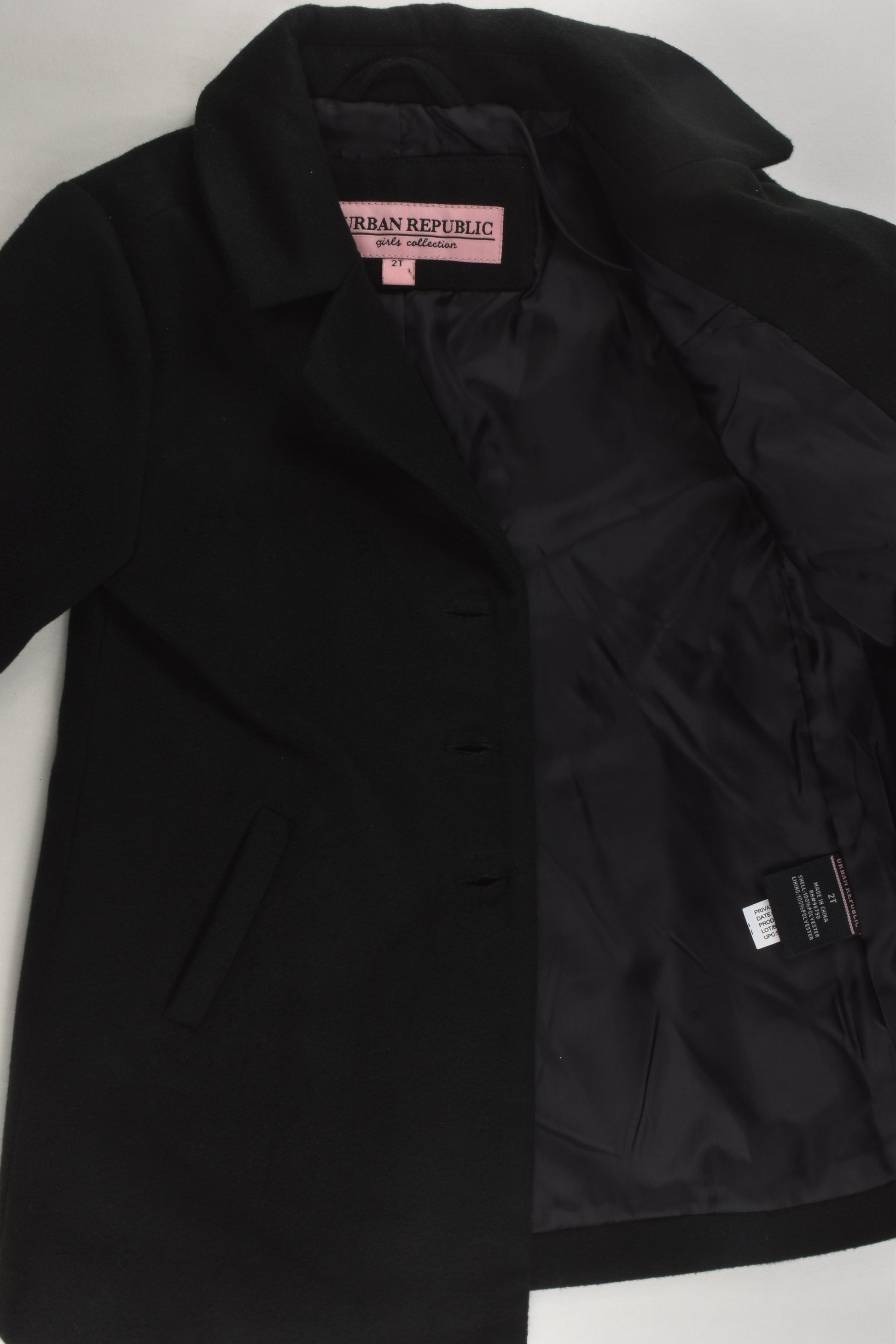 Urban Republic Size 2 Duffle Jacket