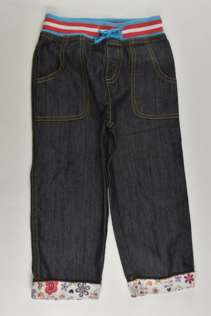 Vaenait Size 2-3 Lightweight Denim Pants
