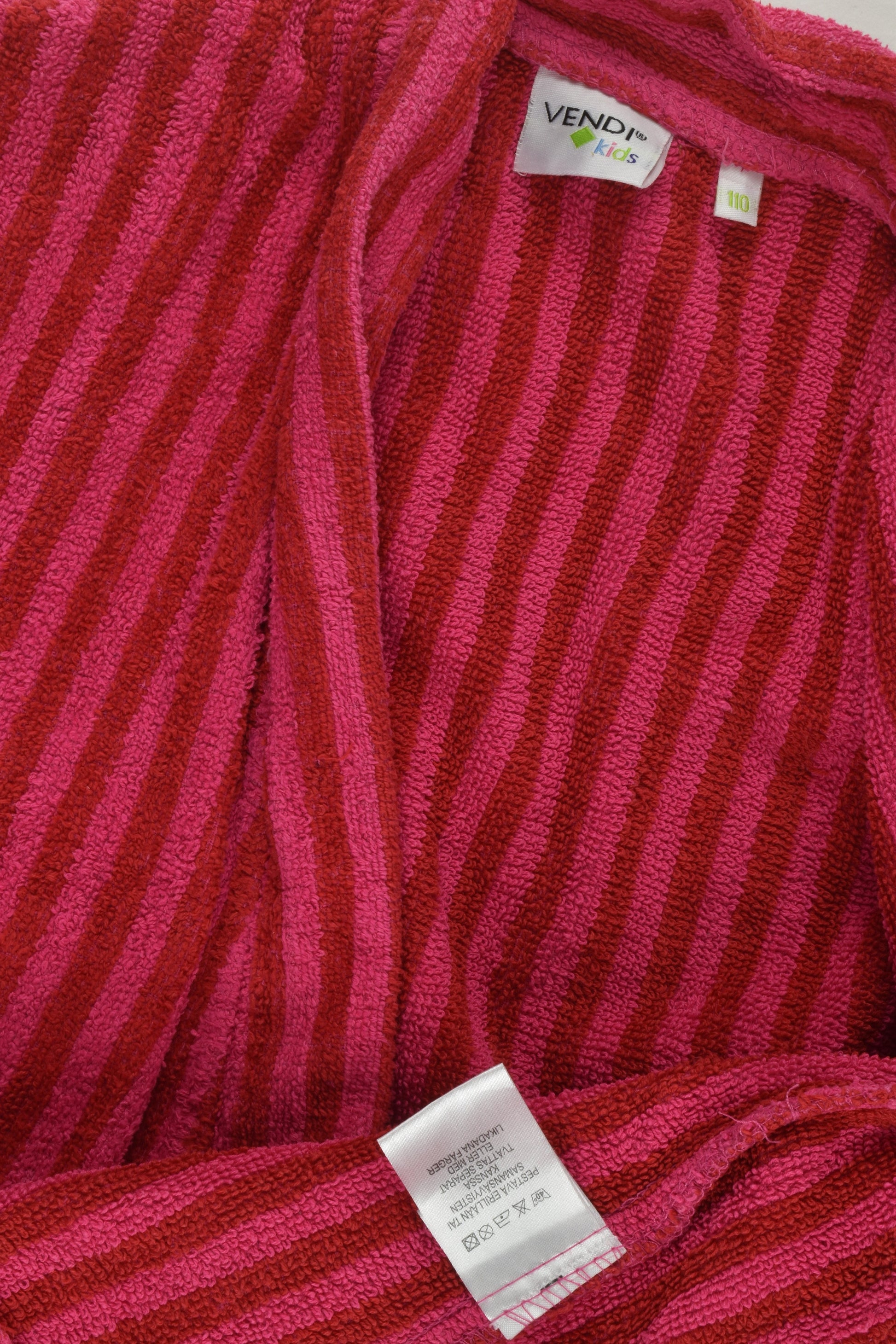 Vendi Size 5 (110 cm) Striped Bath Robe