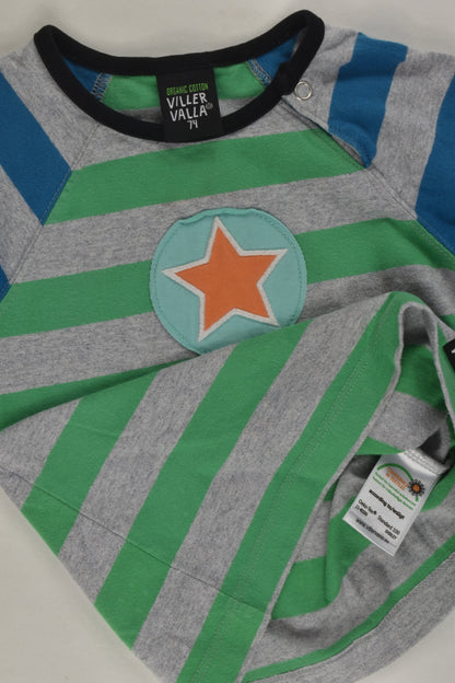 Villervalla Size 0 (74 cm) Star Top